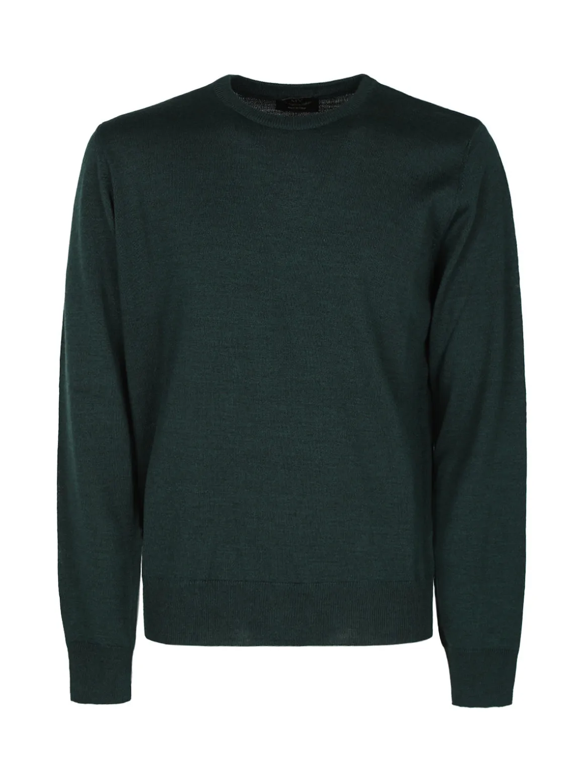 Mv Pullover da uomo misto lana girocollo