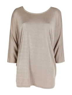 My Style Blusa donna con maniche corte a pipistrello