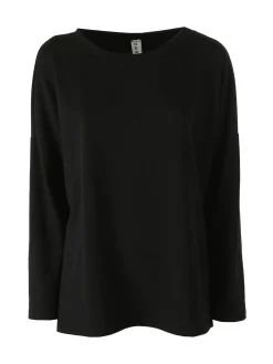 My Style Felpa oversize da donna in misto cotone con collana