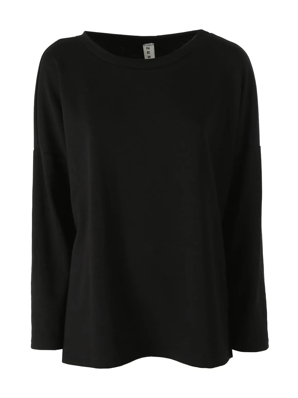 My Style Felpa oversize da donna in misto cotone con collana