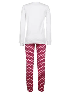Nacshua Pigima lungo donna in cotone con cuori