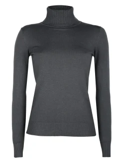 Naiife Maglia dolcevita da donna tinta unita