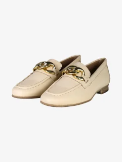 Nakoa Mocassini donna in vera pelle con catena