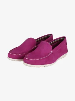 Nakoa Mocassini in vera pelle scamosciata donna