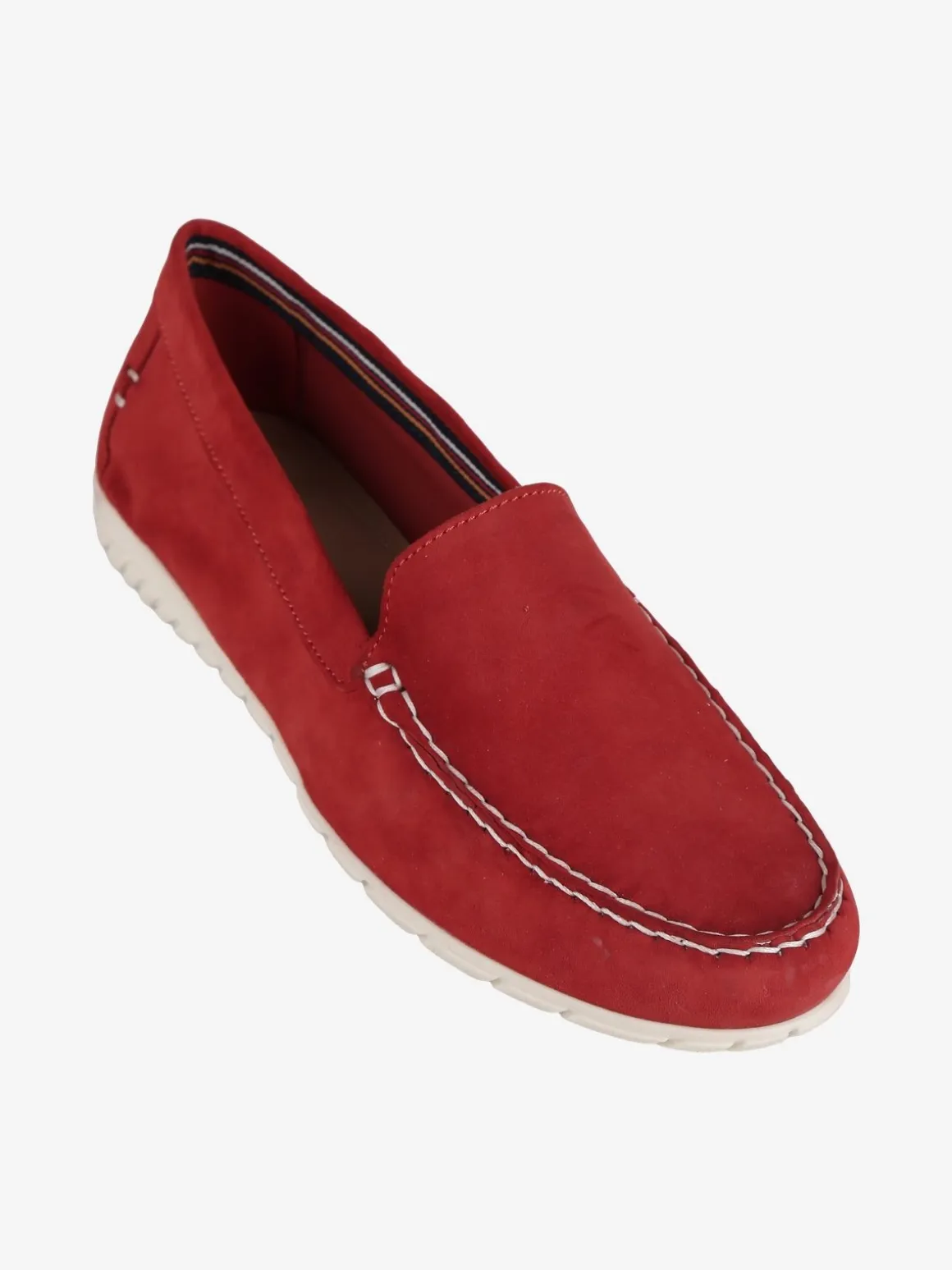 Nakoa Mocassini in vera pelle scamosciata donna
