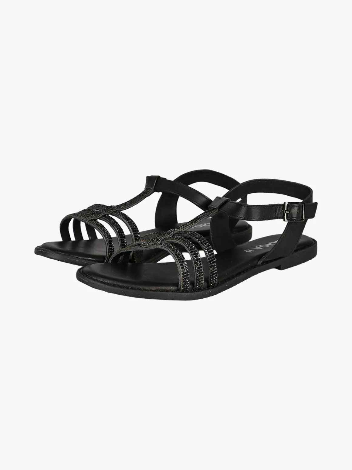Nakoa Sandali gioiello in pelle da donna