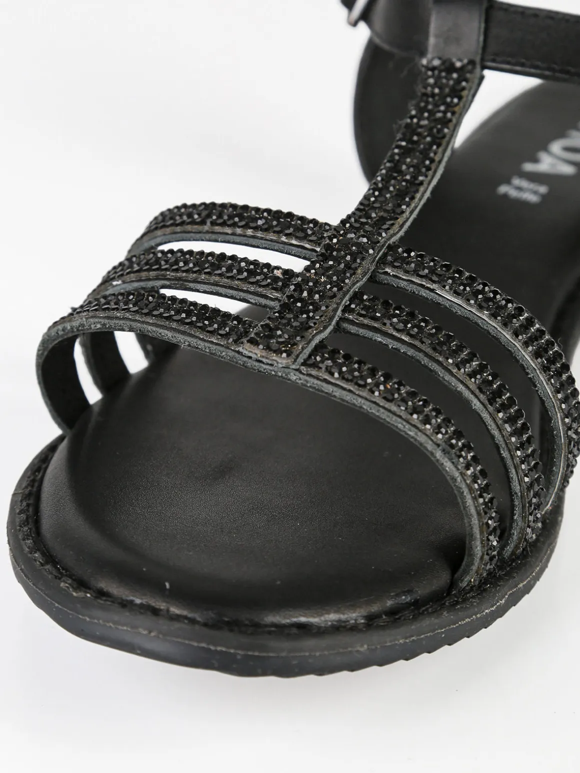 Nakoa Sandali gioiello in pelle da donna