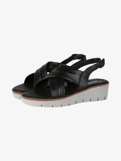 Nakoa Sandali in pelle da donna con fasce intrecciate