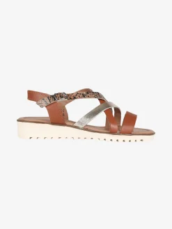 Nakoa Sandali in pelle intrecciati donna