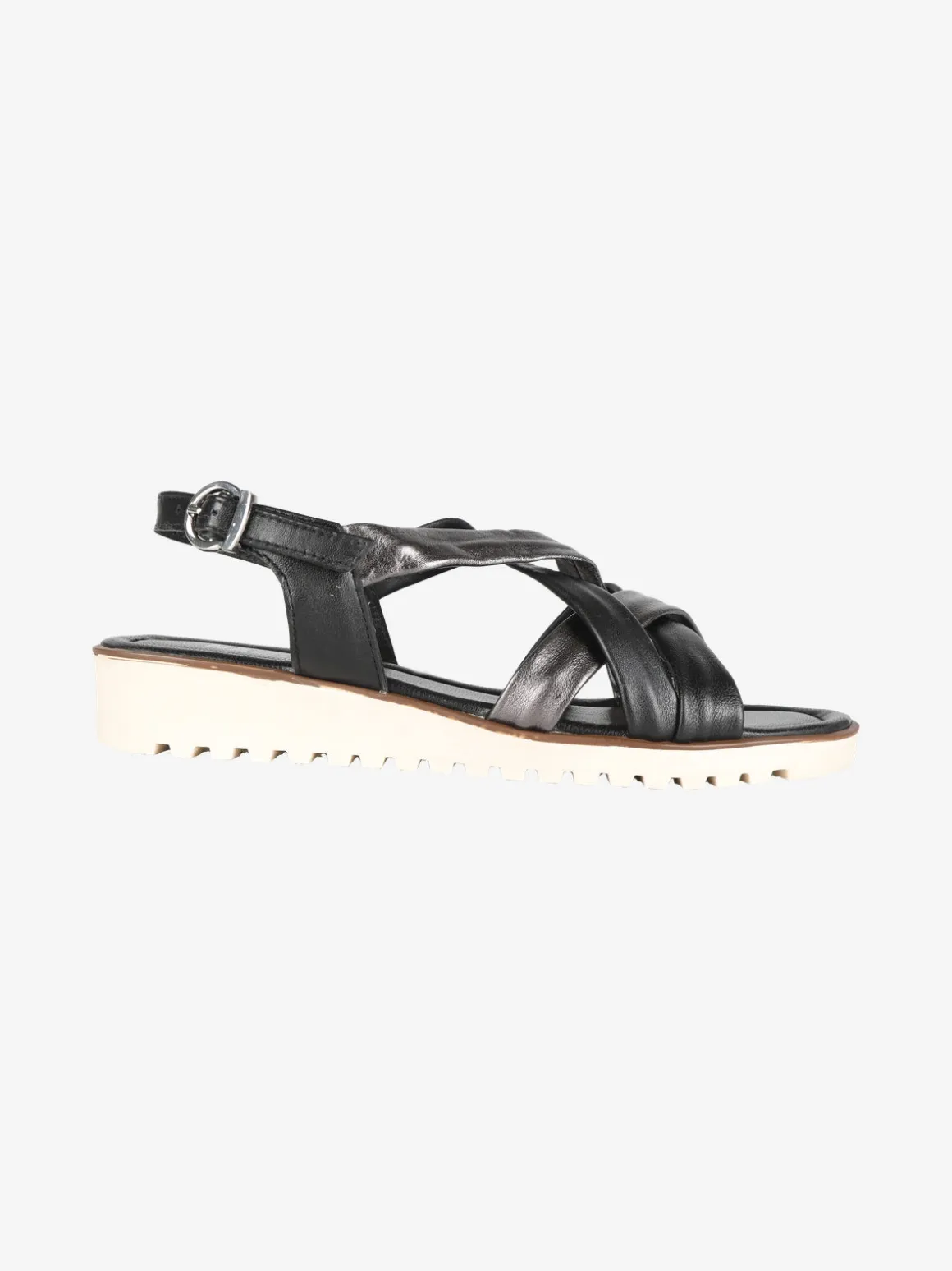 Nakoa Sandali in pelle intrecciati donna