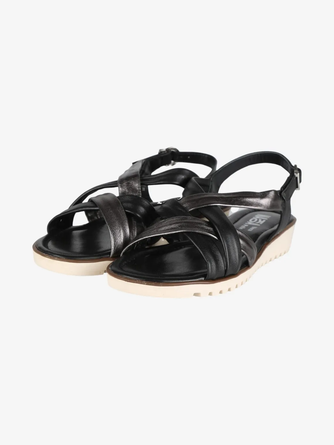Nakoa Sandali in pelle intrecciati donna