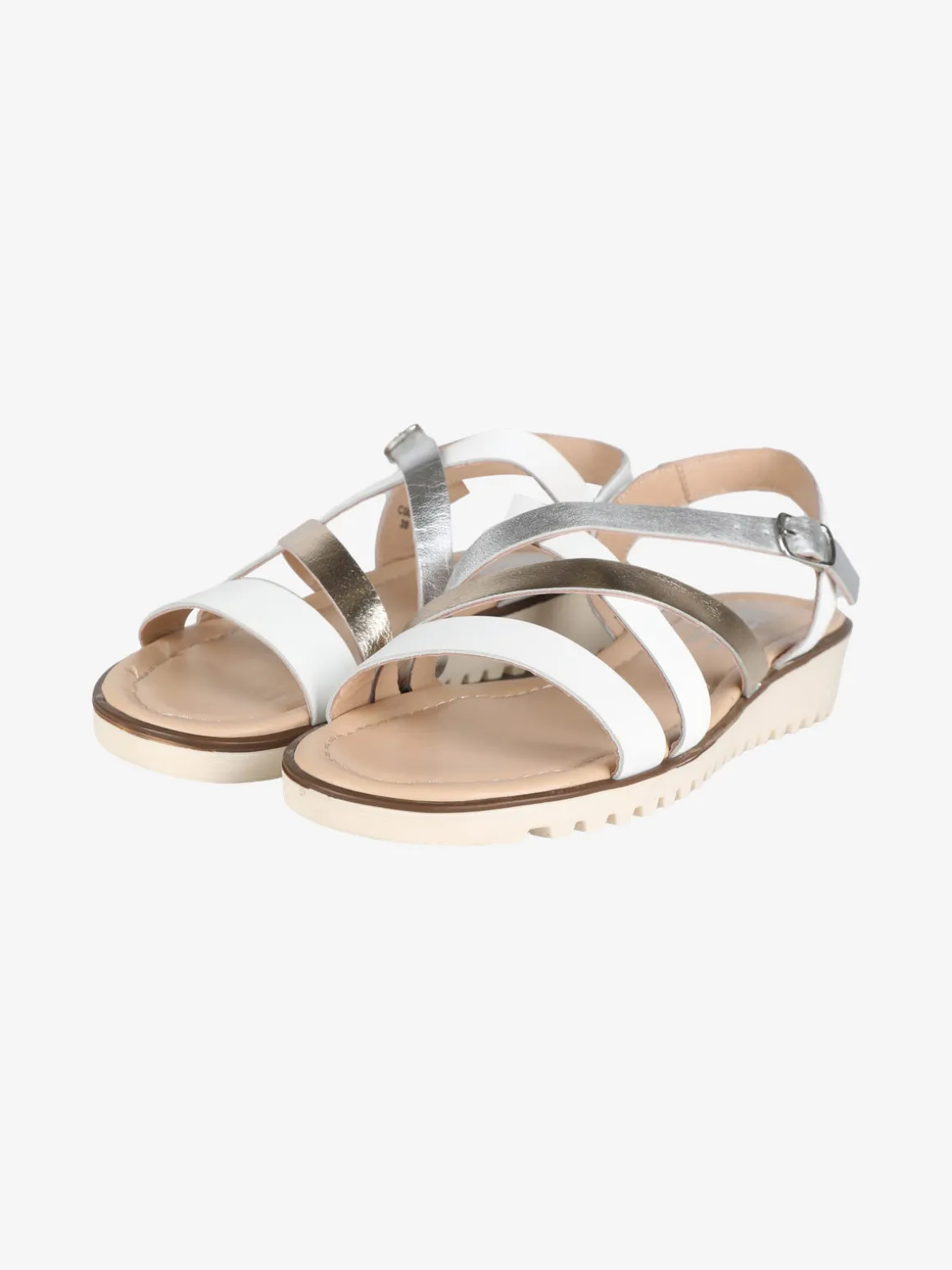 Nakoa Sandali in pelle intrecciati donna
