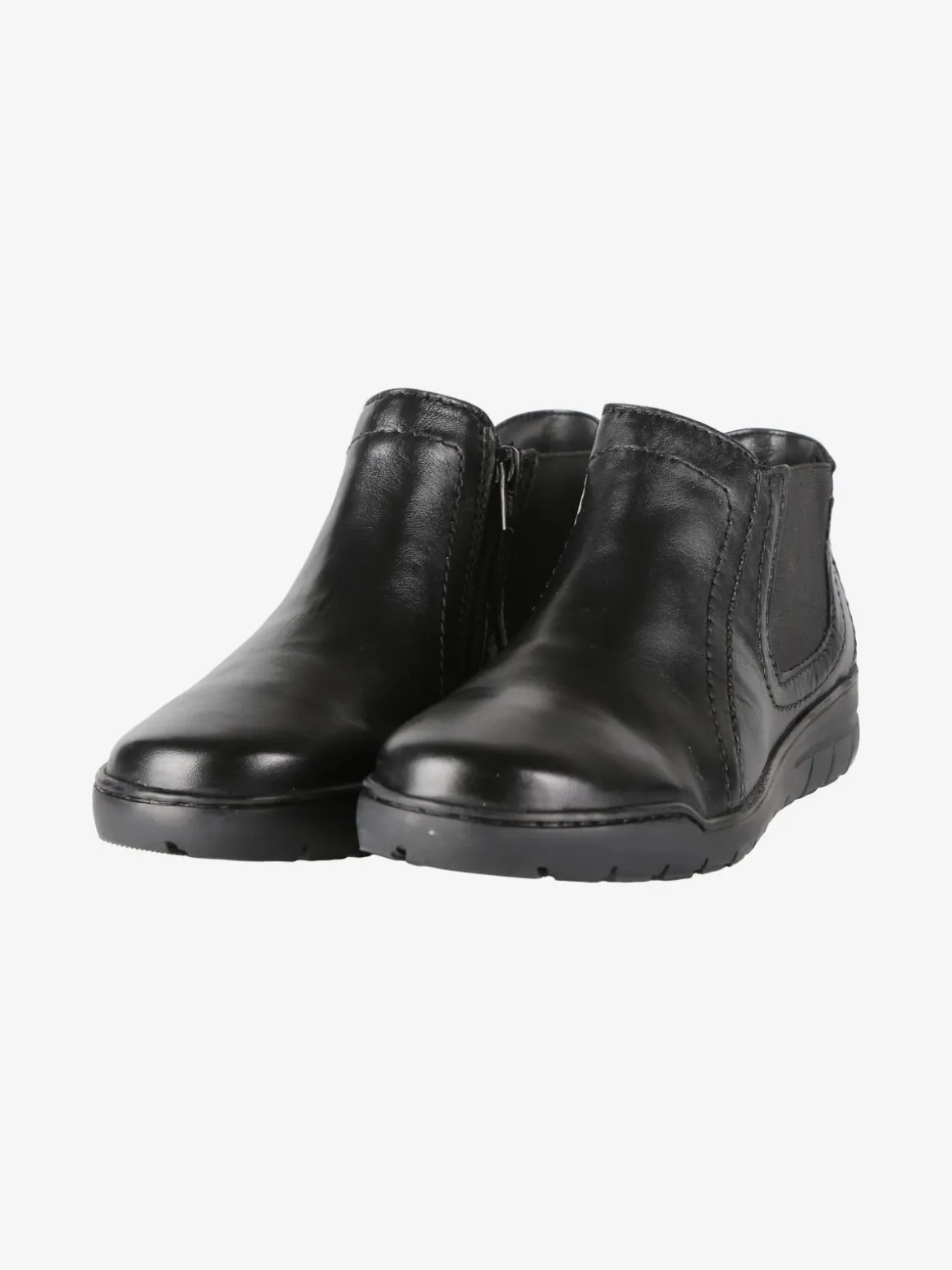 Nakoa Stivaletti donna in pelle con zip