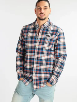 Napapijri Camicia a quadri da uomo in cotone