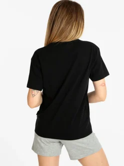Napapijri S BOX W SS T-shirt donna manica corta con scritta