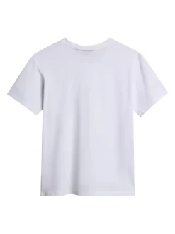 Napapijri S BOX W SS T-shirt donna manica corta con scritta
