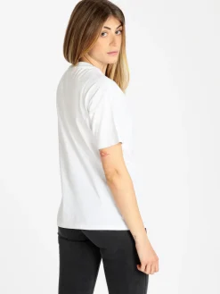 Napapijri S BOX W SS T-shirt donna manica corta con scritta