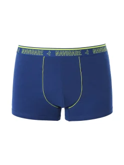 Navigare Boxer da uomo in cotone - blu