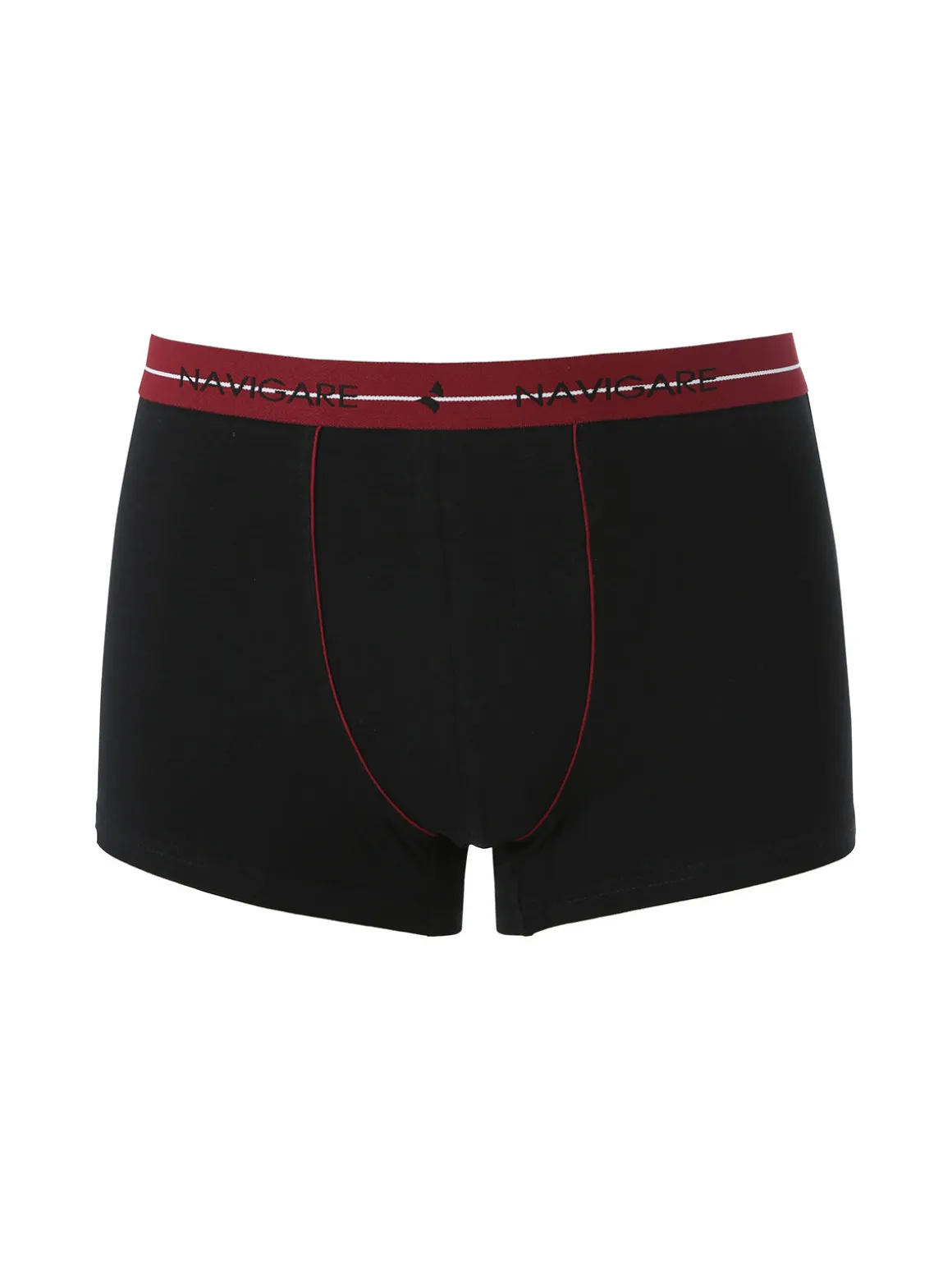 Navigare Boxer da uomo in cotone - bordeaux