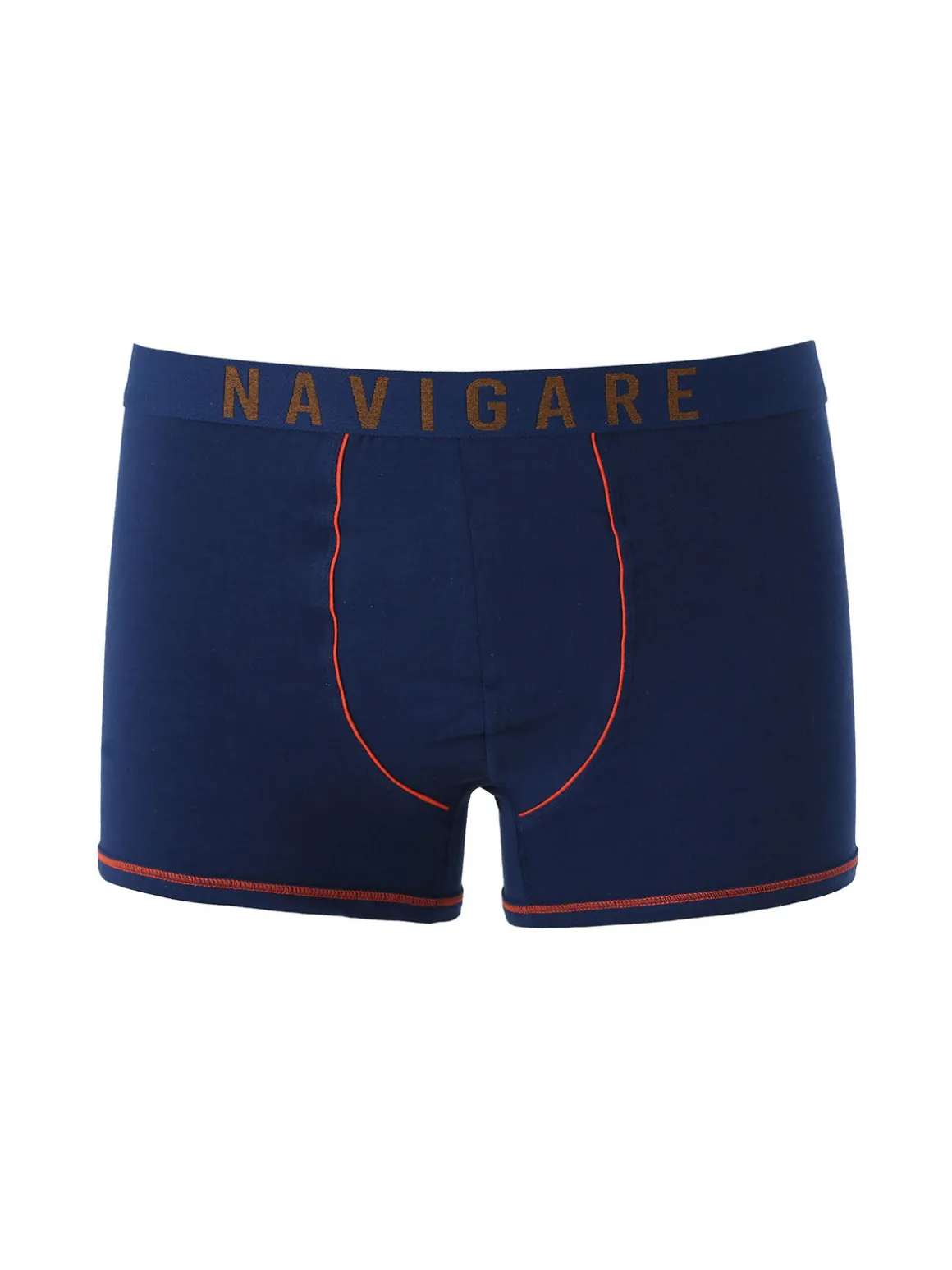 Navigare Boxer da uomo in cotone - blu