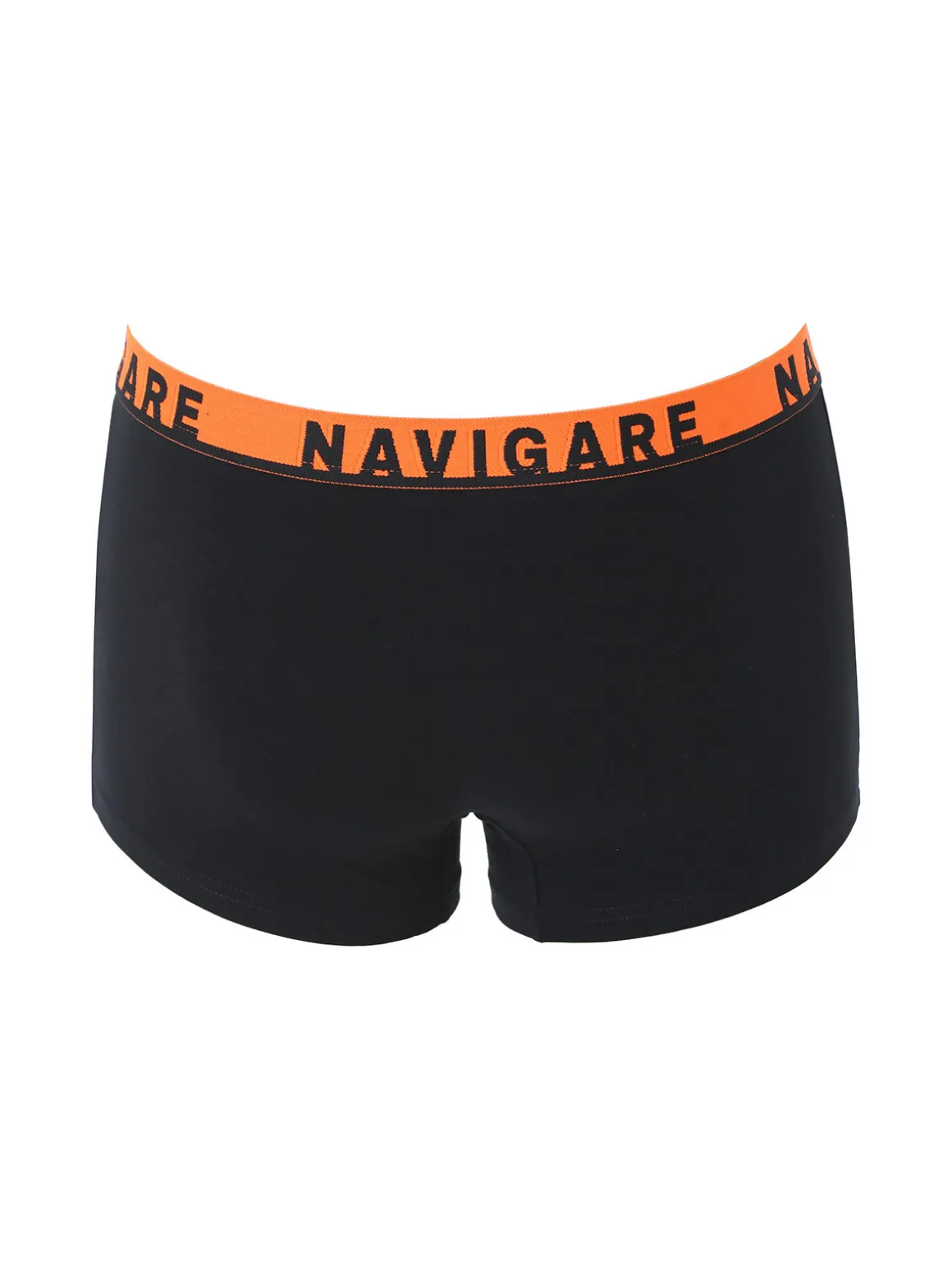 Navigare Boxer da uomo in cotone elasticizzato - nero