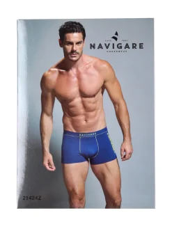 Navigare Boxer uomo in cotone jersey - jeans