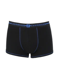 Navigare Boxer uomo in cotone - nero
