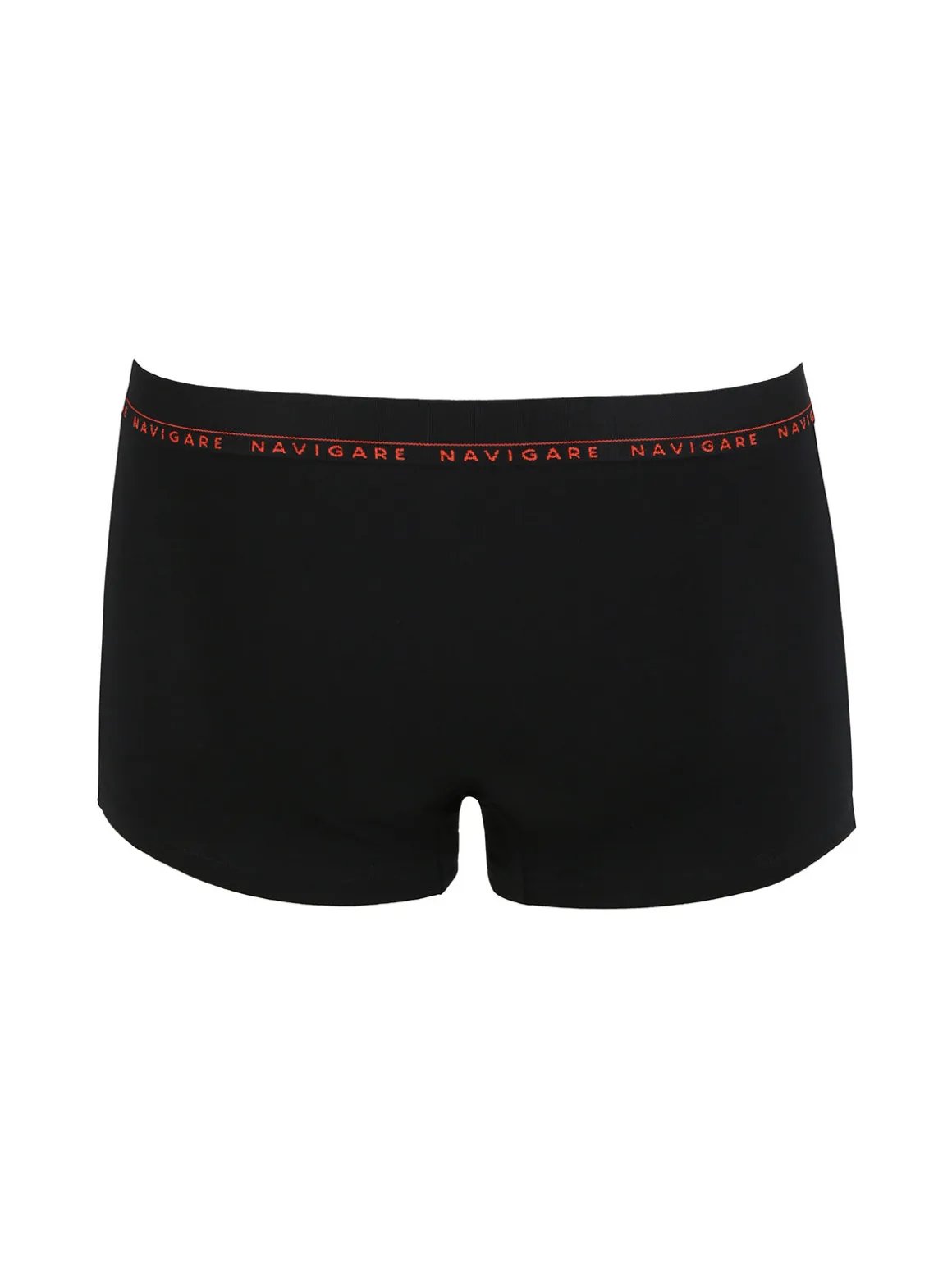 Navigare Boxer uomo in cotone elastico - arancione