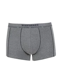 Navigare Boxer uomo in cotone - nero