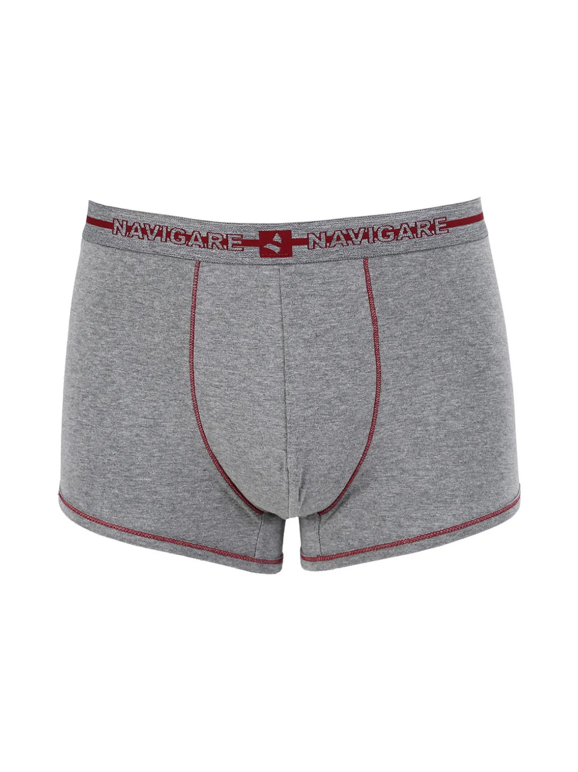 Navigare Boxer uomo in cotone - blu scuro