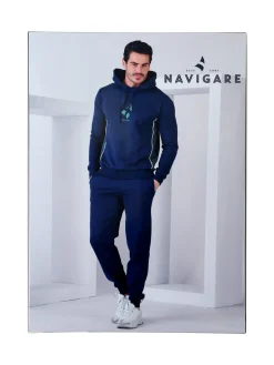 Navigare Completo tuta da uomo 2 pezzi con cappuccio - grigio scuro