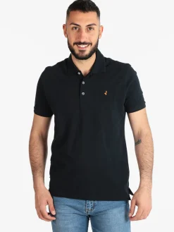 Navigare Polo da uomo manica corta con logo