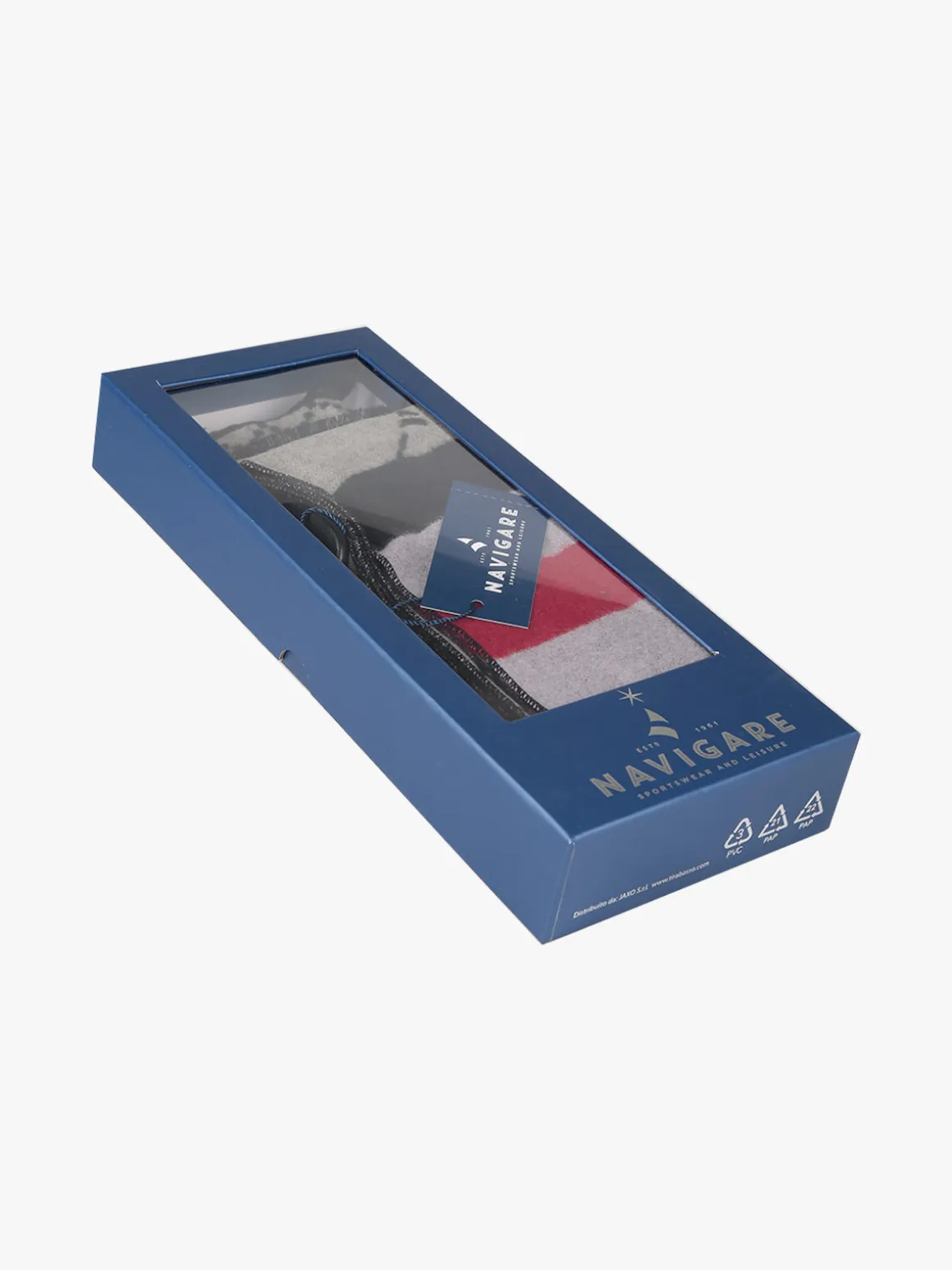 Navigare Sciarpa uomo con stampe