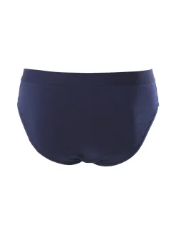Navigare Slip da uomo in cotone elasticizzato - blu scuro