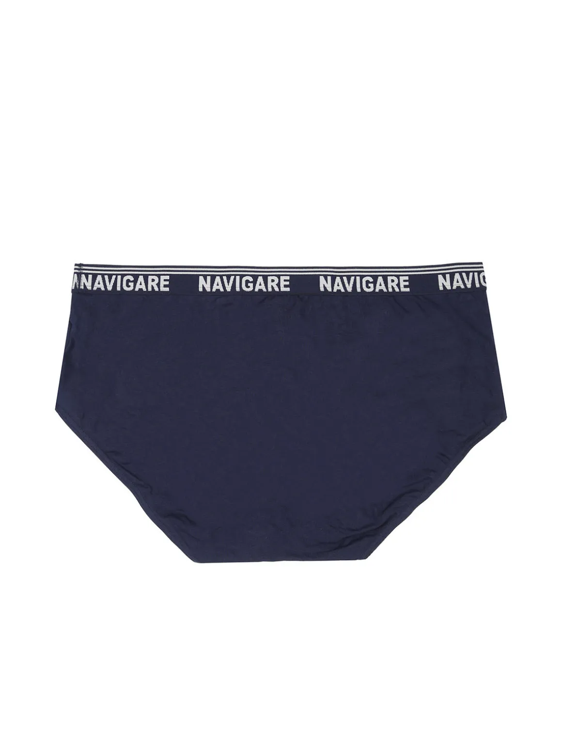 Navigare Slip da uomo taglie grandi in cotone bielastico - blu scuro