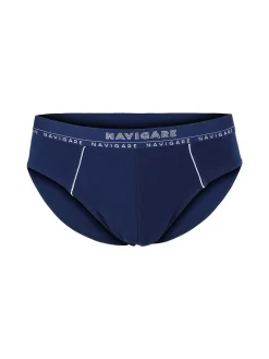 Navigare Slip uomo in cotone elastico - blu