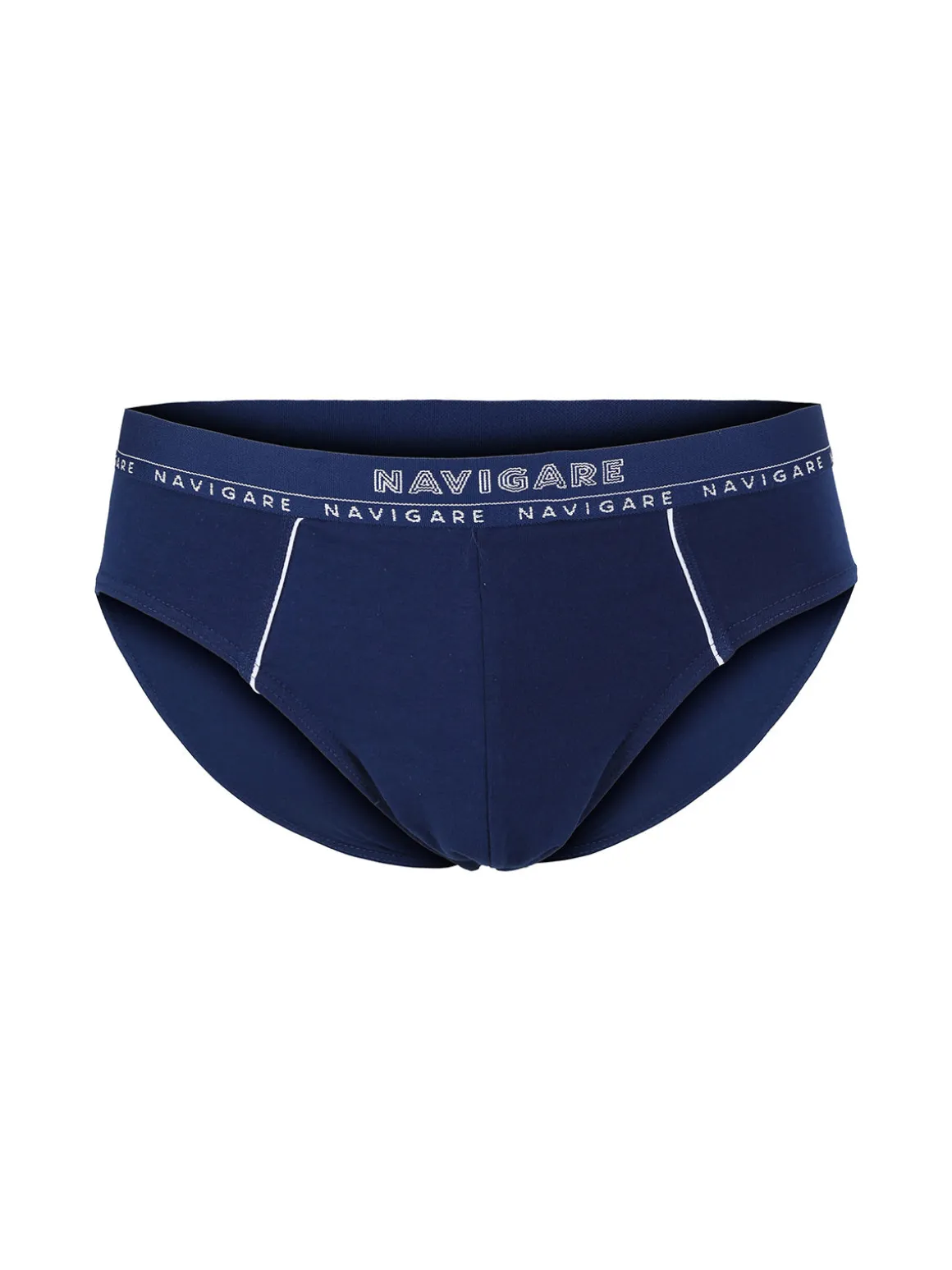 Navigare Slip uomo in cotone elastico - blu