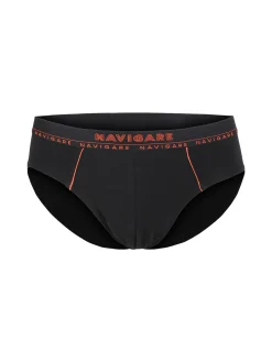 Navigare Slip uomo in cotone elastico - arancione