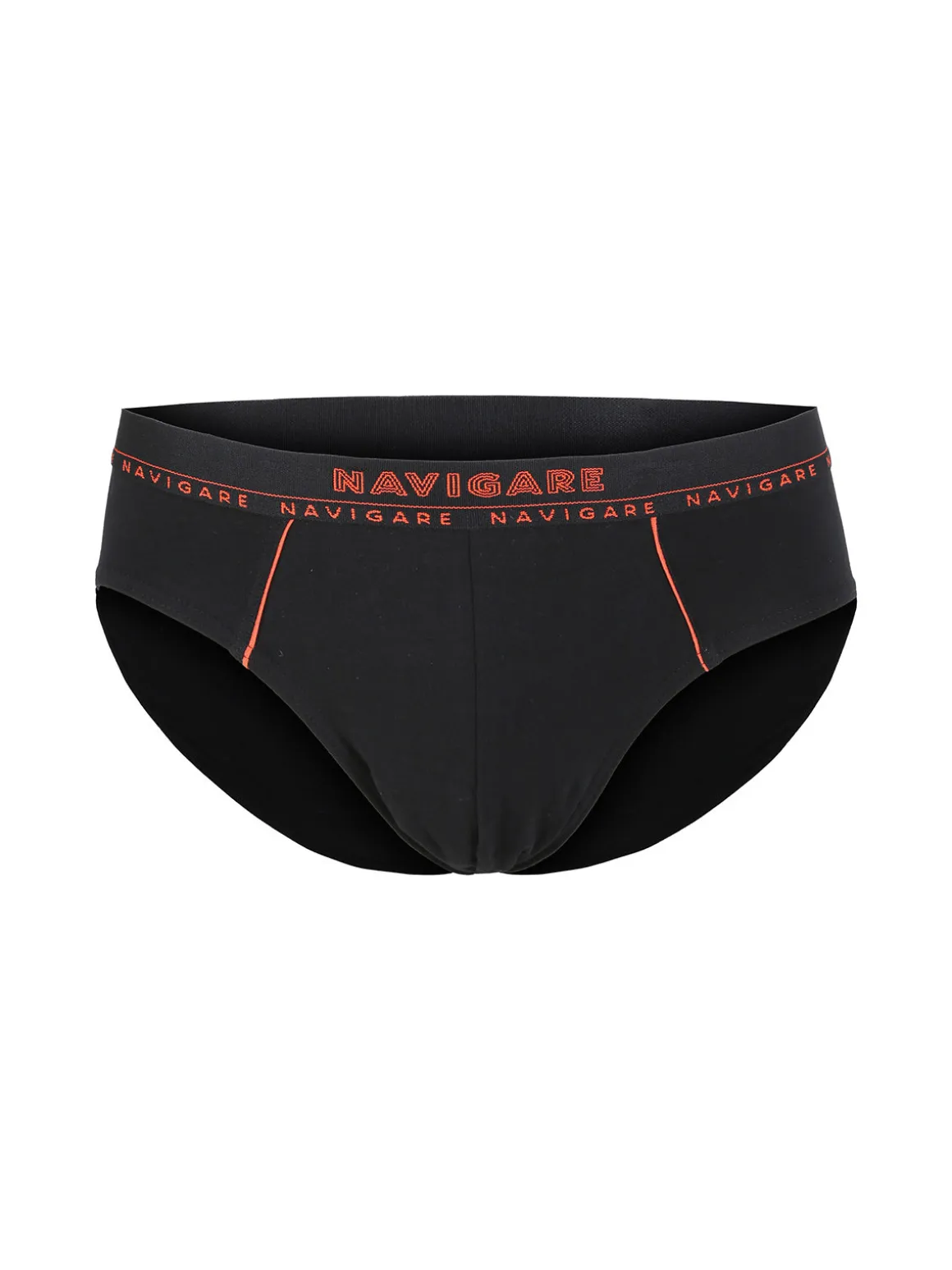 Navigare Slip uomo in cotone elastico - arancione