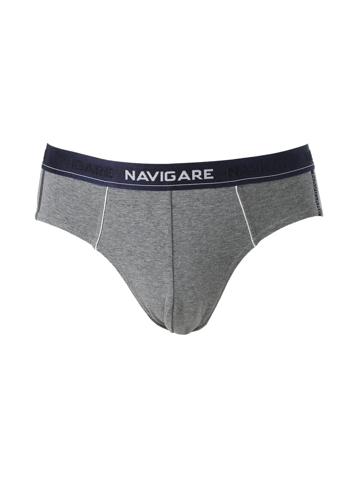 Navigare Slip uomo in cotone jersey - blu scuro