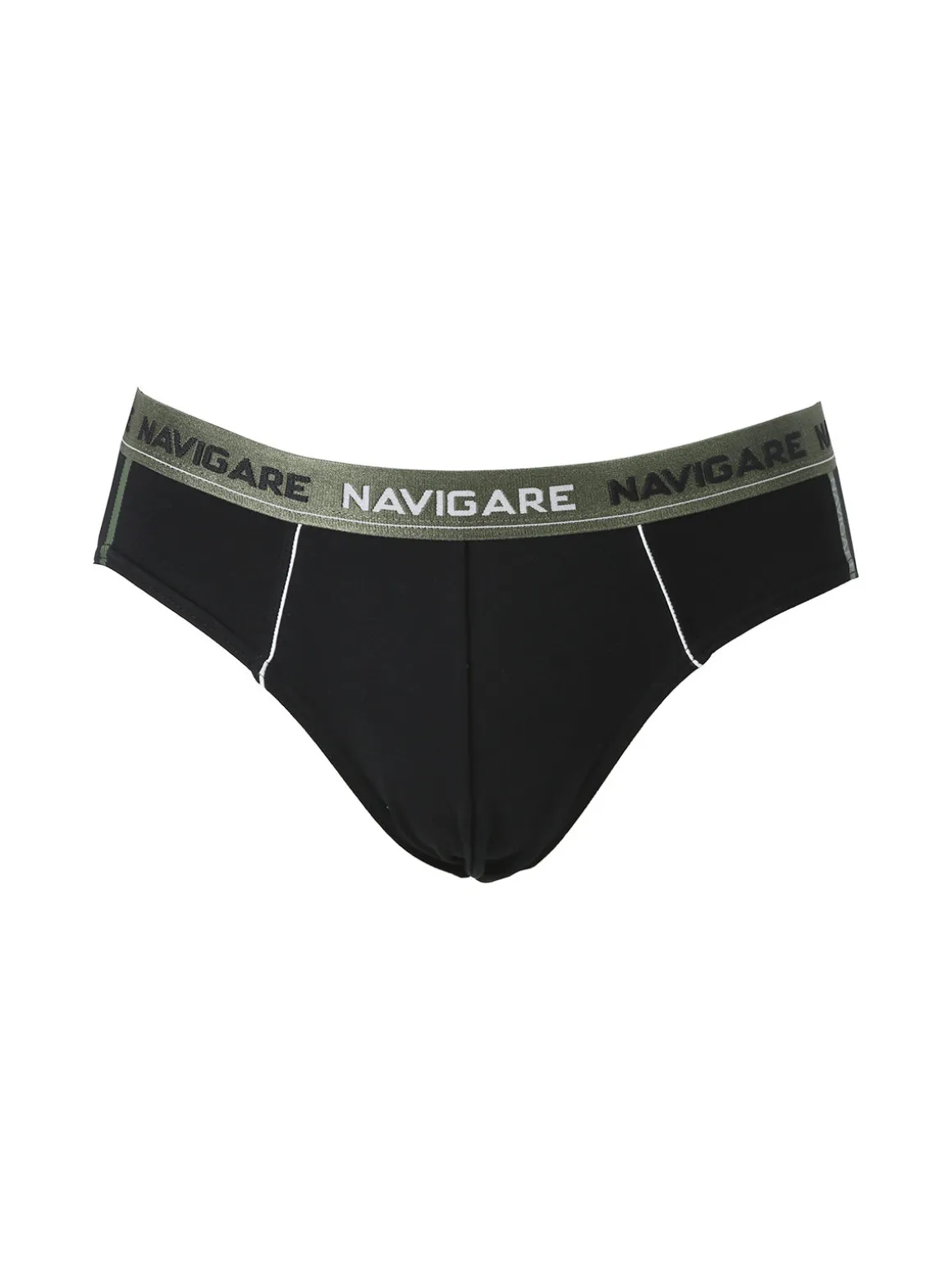 Navigare Slip uomo in cotone jersey - oliva