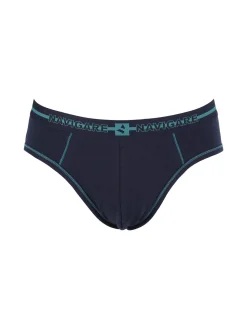 Navigare Slip uomo in cotone jersey - blu scuro