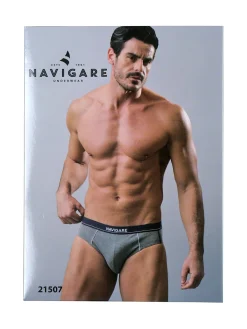 Navigare Slip uomo in cotone jersey - grigio scuro