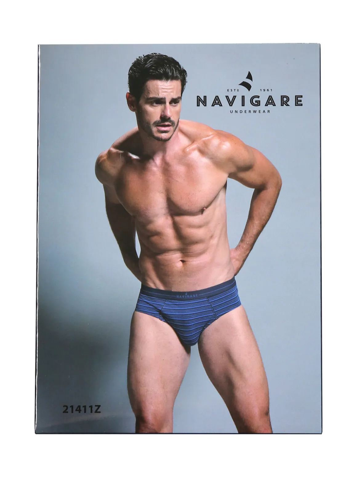 Navigare Slip uomo rigati in cotone jersey