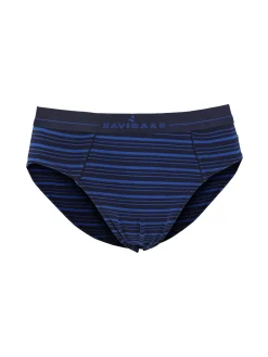 Navigare Slip uomo rigati in cotone jersey
