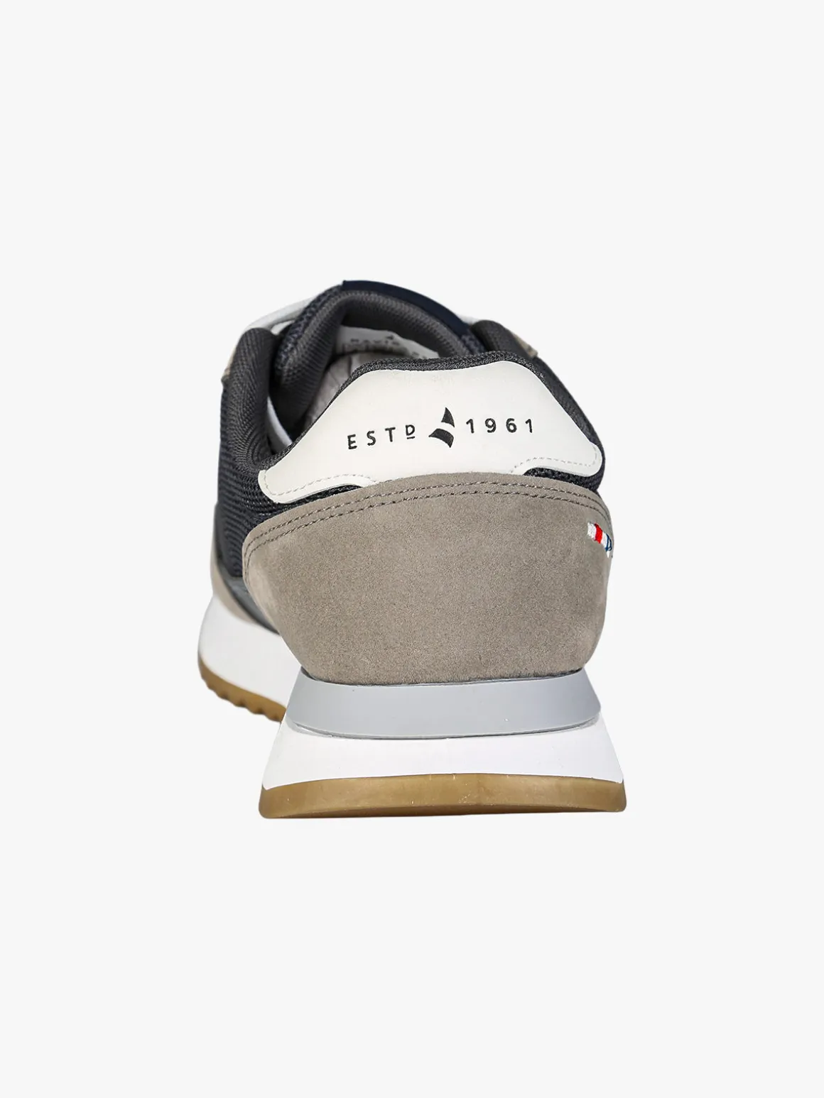 Navigare Sneakers casual da uomo con platform - grigio