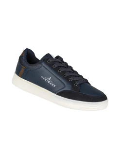 Navigare Sneakers da uomo stringate - blu scuro