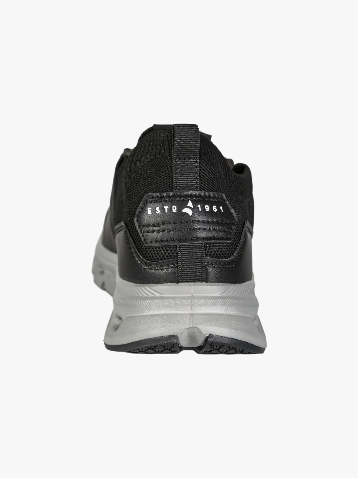 Navigare Sneakers sportive da uomo in maglia - nero