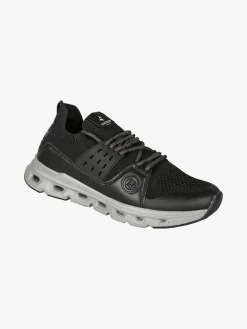 Navigare Sneakers sportive da uomo in maglia - nero