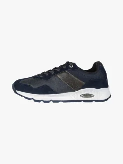 Navigare Sneakers stringate da uomo con camera ad aria - blu scuro
